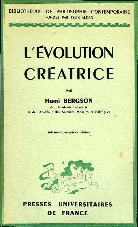 Book: Creative Evolution